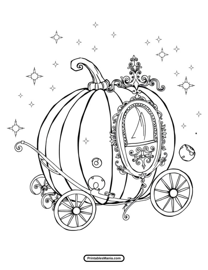 сinderella fairy tale 
carriage