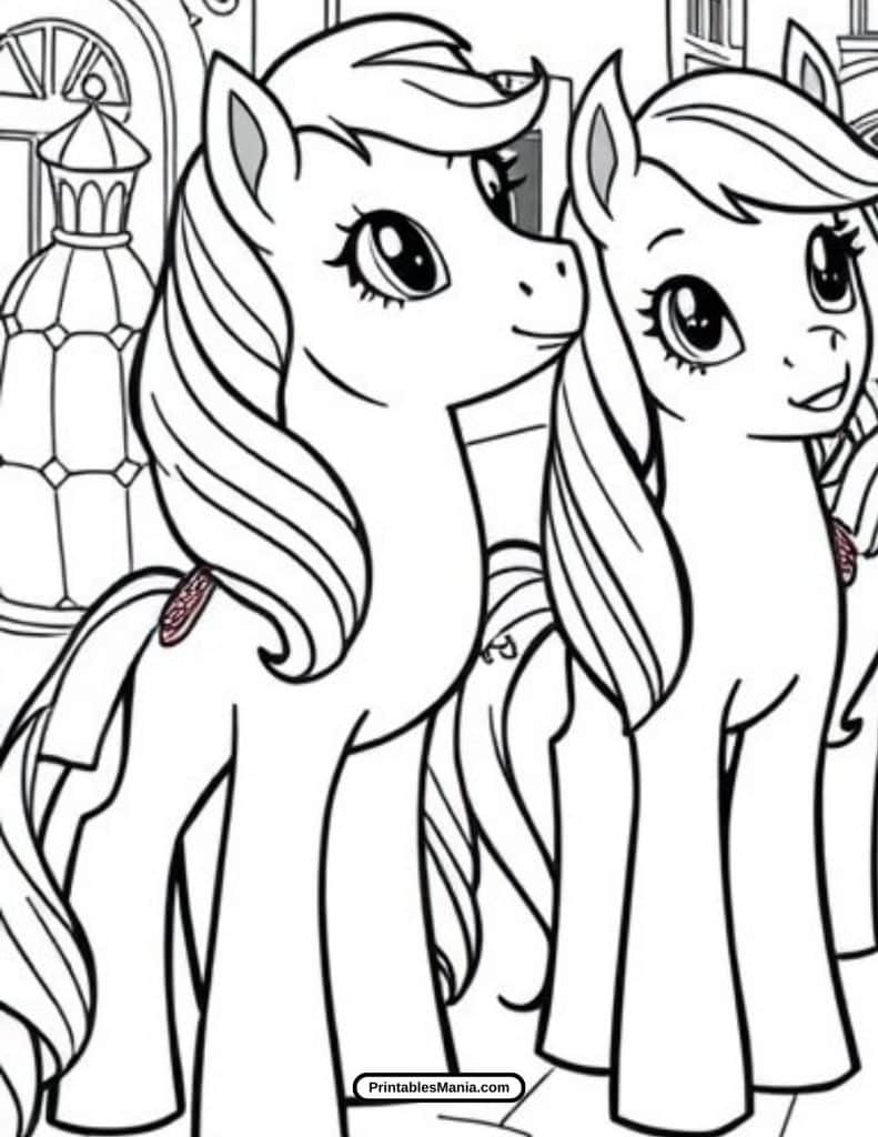 my little pony friendship scene