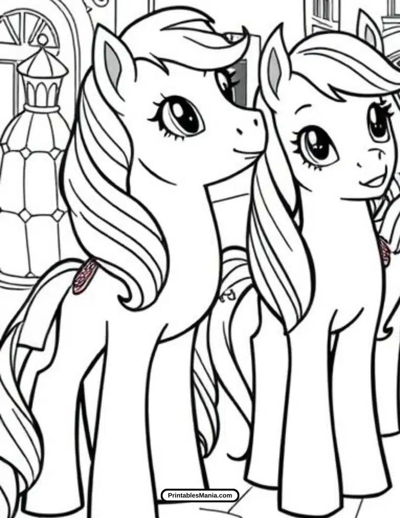 my little pony friendship scene