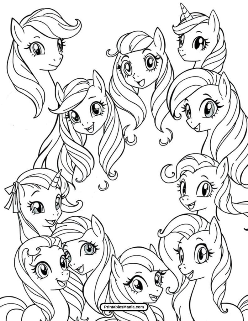 cute pony party