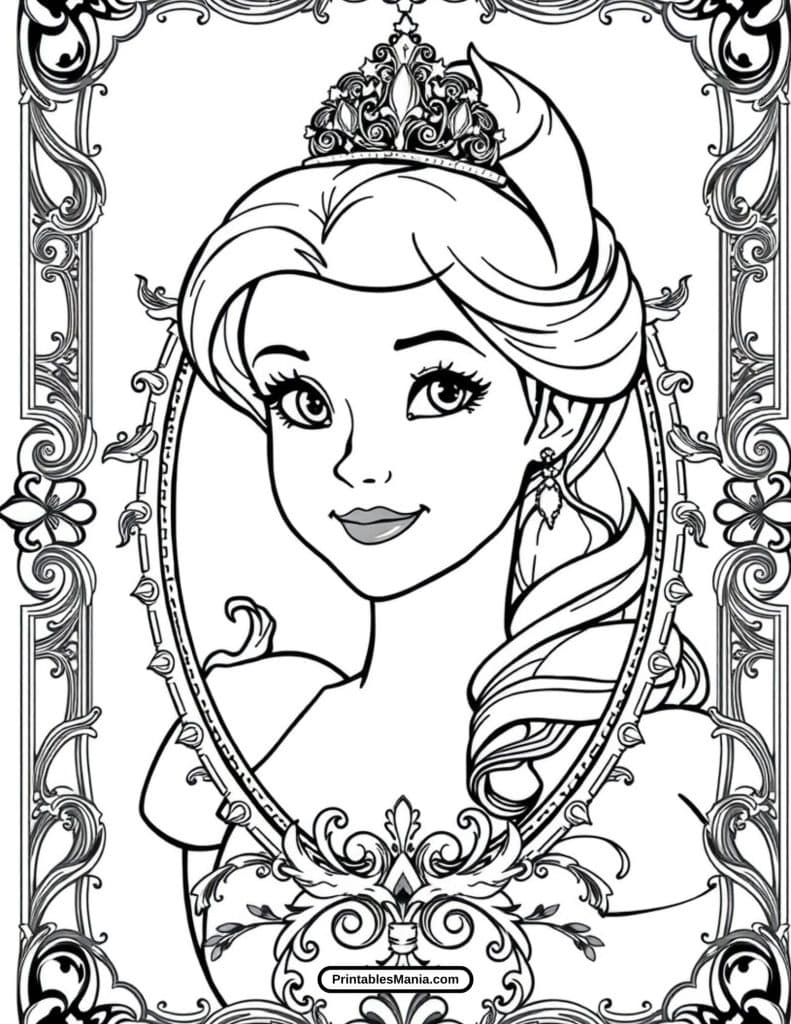 сinderella with tiara 